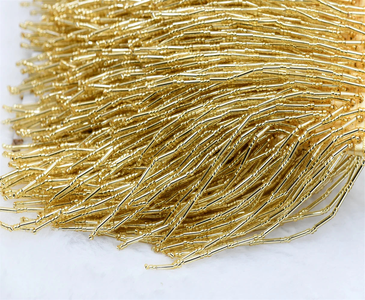 Tassel med glaspärlor