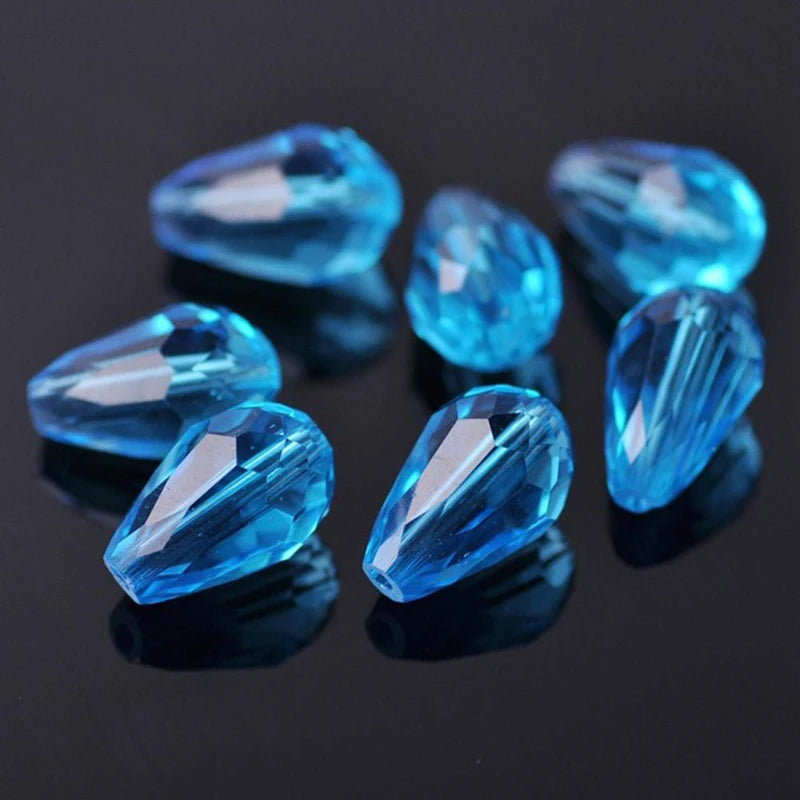 Glass drops 11x8mm
