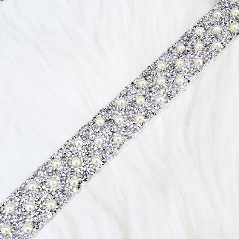 Strass tejp med pärlor