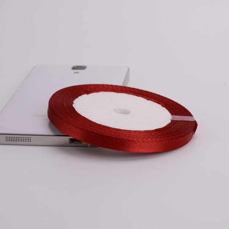 Satin ribbon Burgundy
