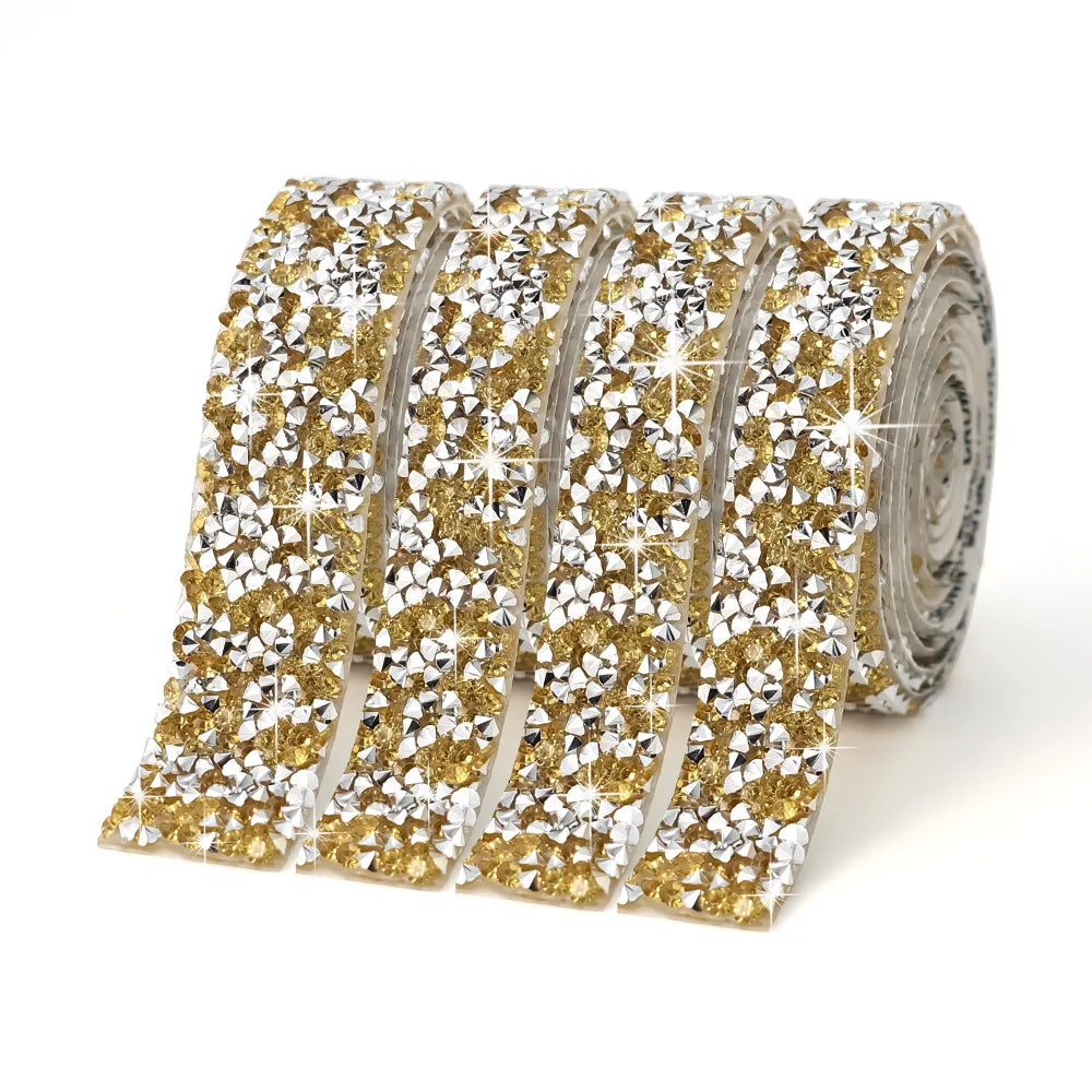 2cm bred strass tejp