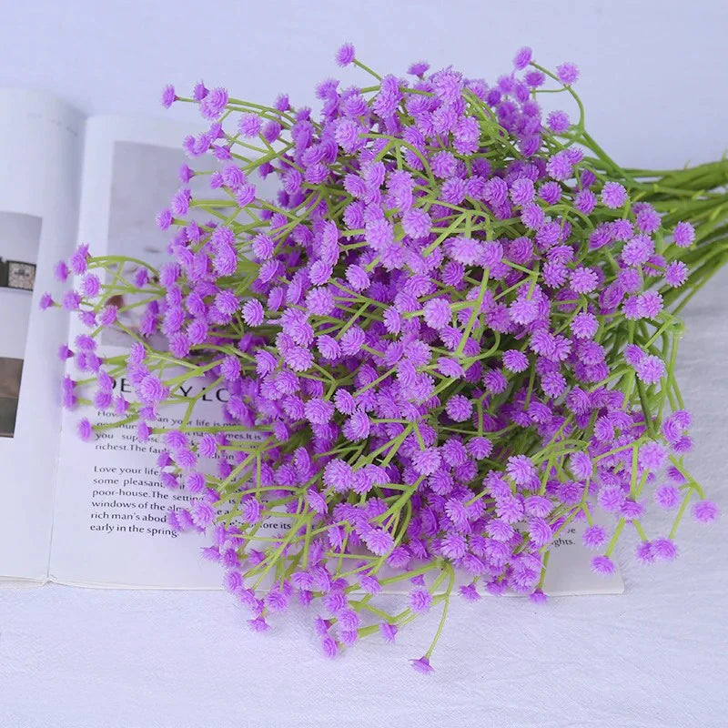 Blombukett fake Gypsophila blommor