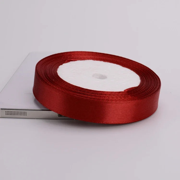 Satin ribbon Burgundy