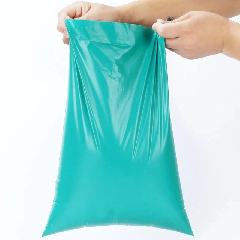 50pcs shipping bags Turquoise different sizes