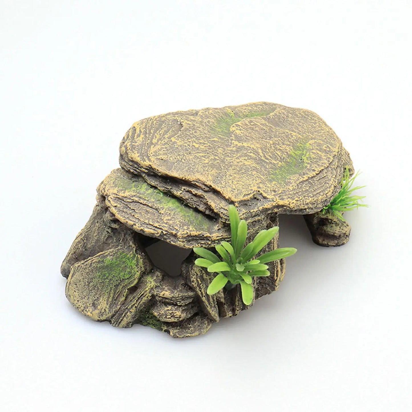 Reptil akvarium dekorativ inredning/ gömställe