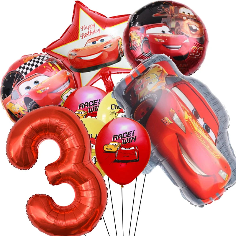 Ballong kit med Blixten mcqueen