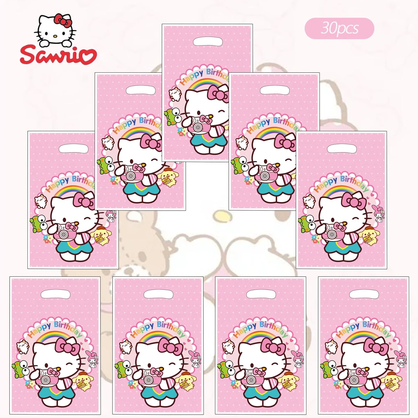 30-pack hello kitty party påsar