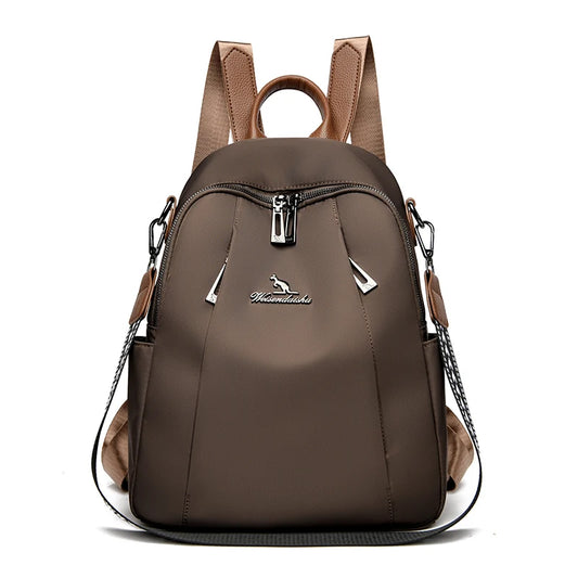 Designer ryggsäck svart/brun