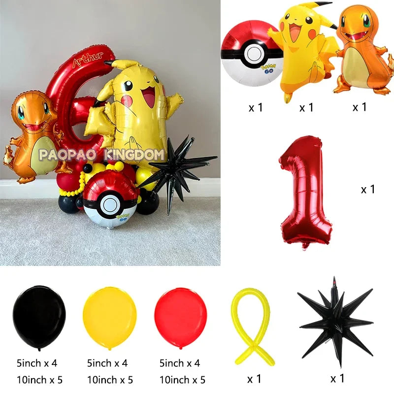 Ballong kit med Pokémon
