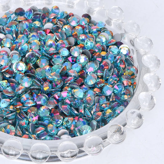 Strass stenar Aquamarine