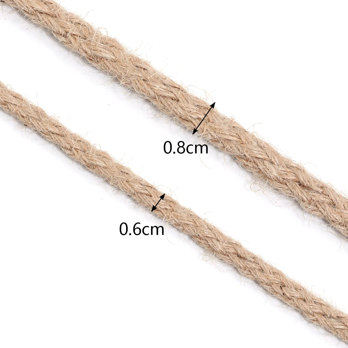 9M långt Jute rep