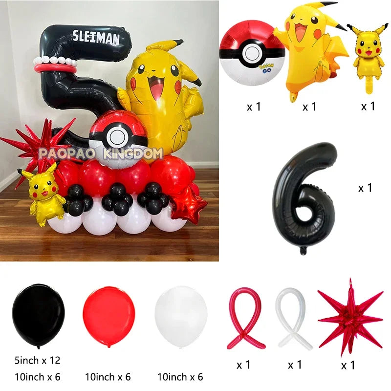 Ballong kit med Pokémon