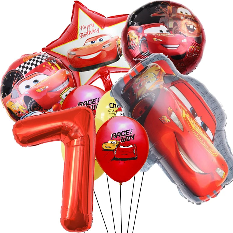 Ballong kit med Blixten mcqueen