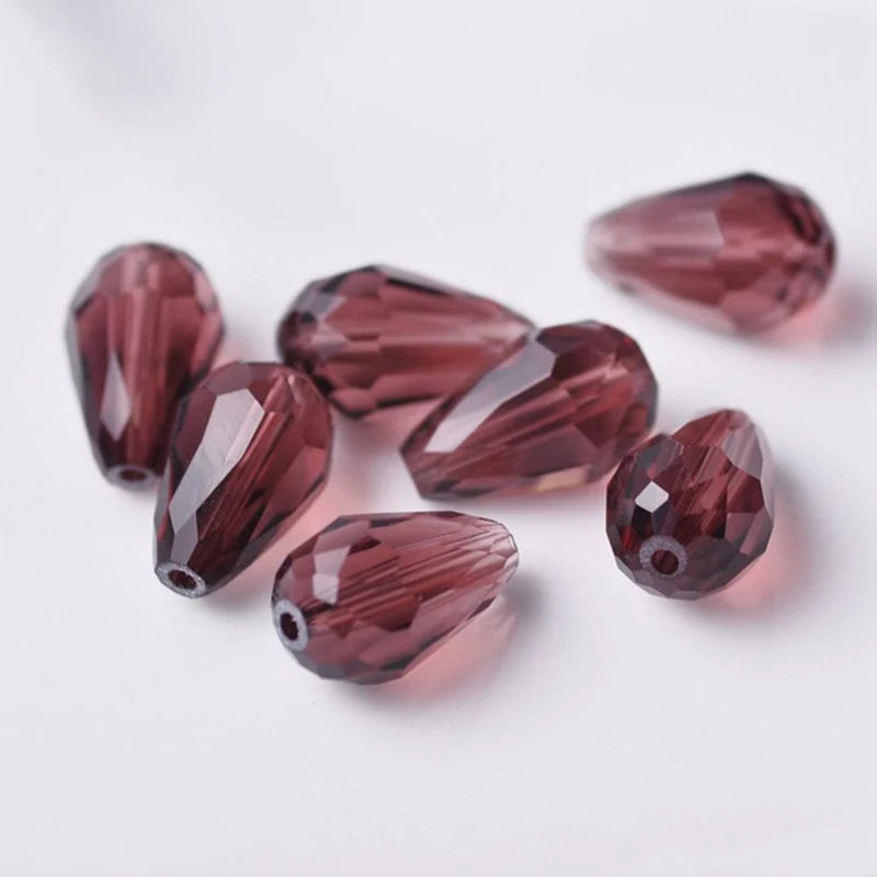 Glass drops 11x8mm