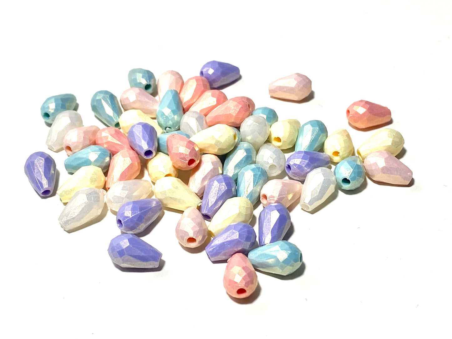 Acrylic Beads Pastel Drops