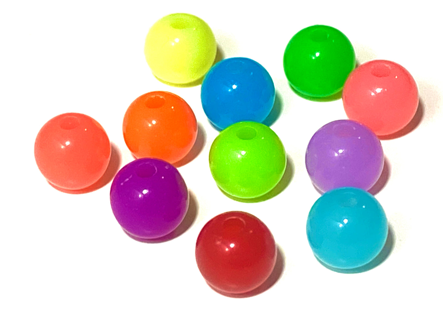Acrylic beads - Neon 6mm