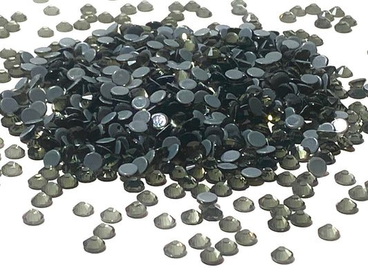 Rhinestones Black Diamond hot fix