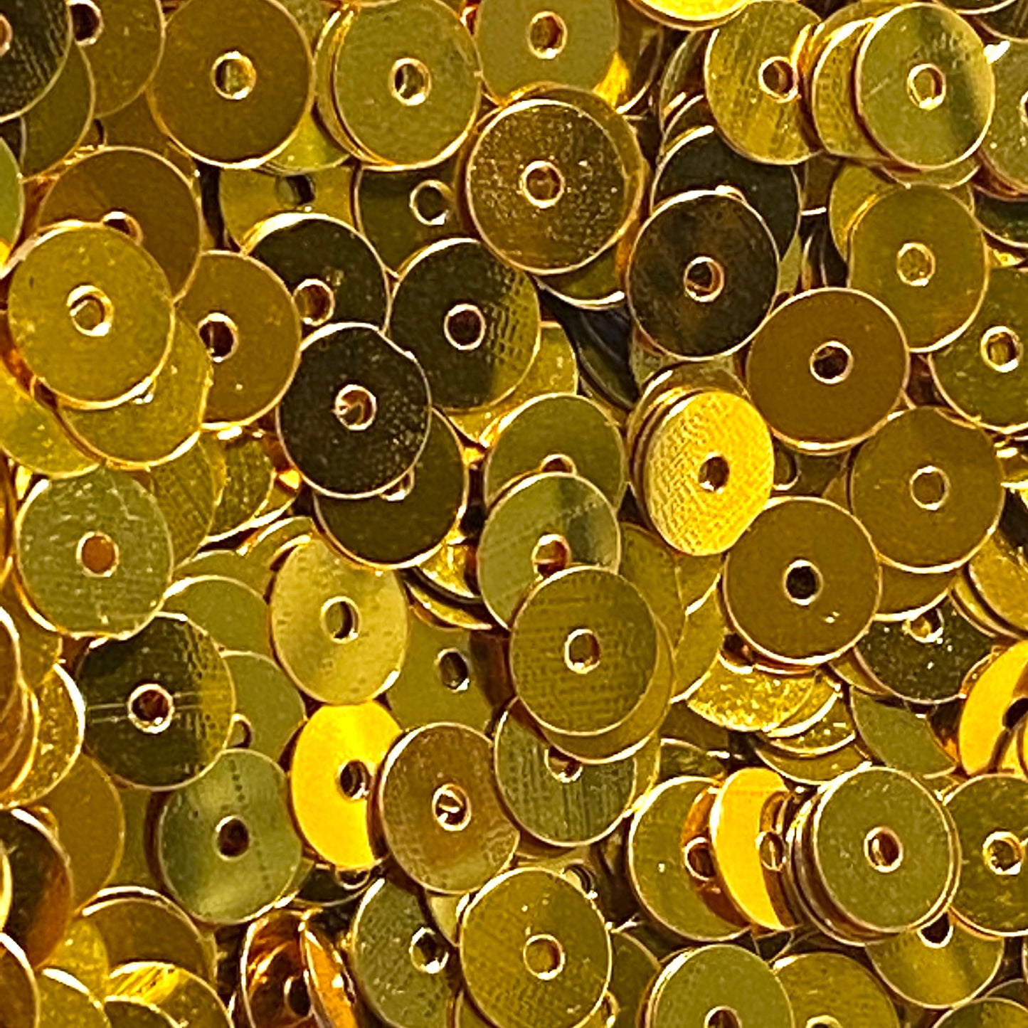 Sequins round Gold