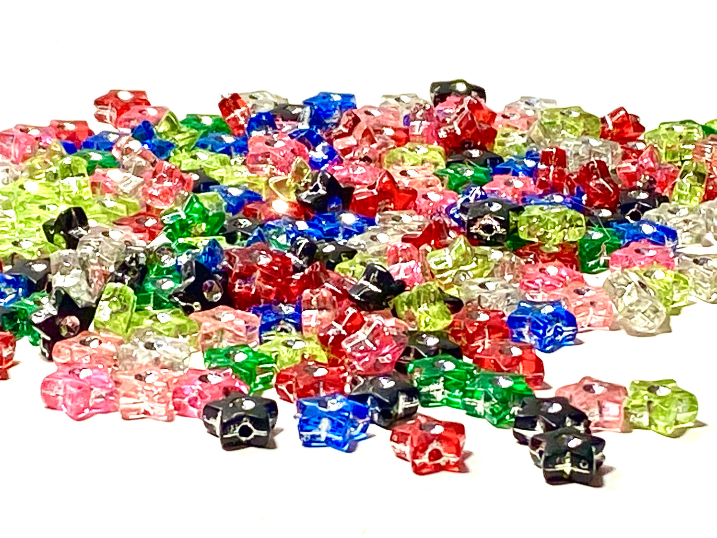 Acrylic Beads Stars