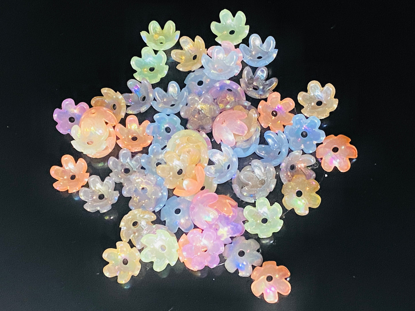 Acrylic pearl hats