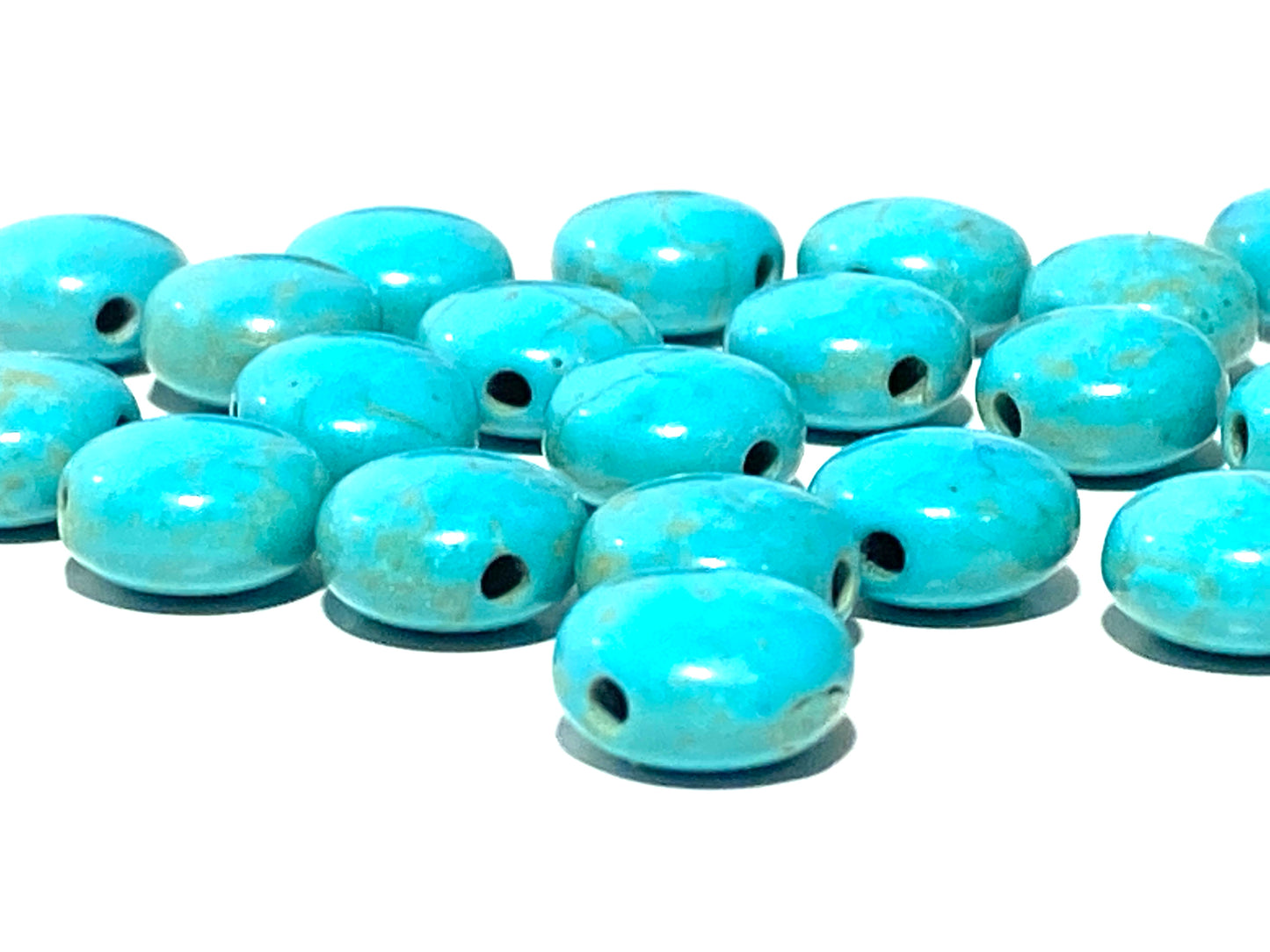 Gemstone beads synthetic turquoise
