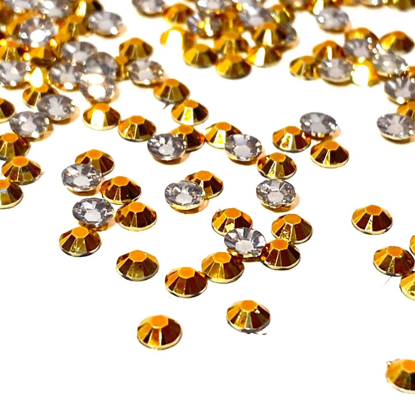 Strass stenar Guld