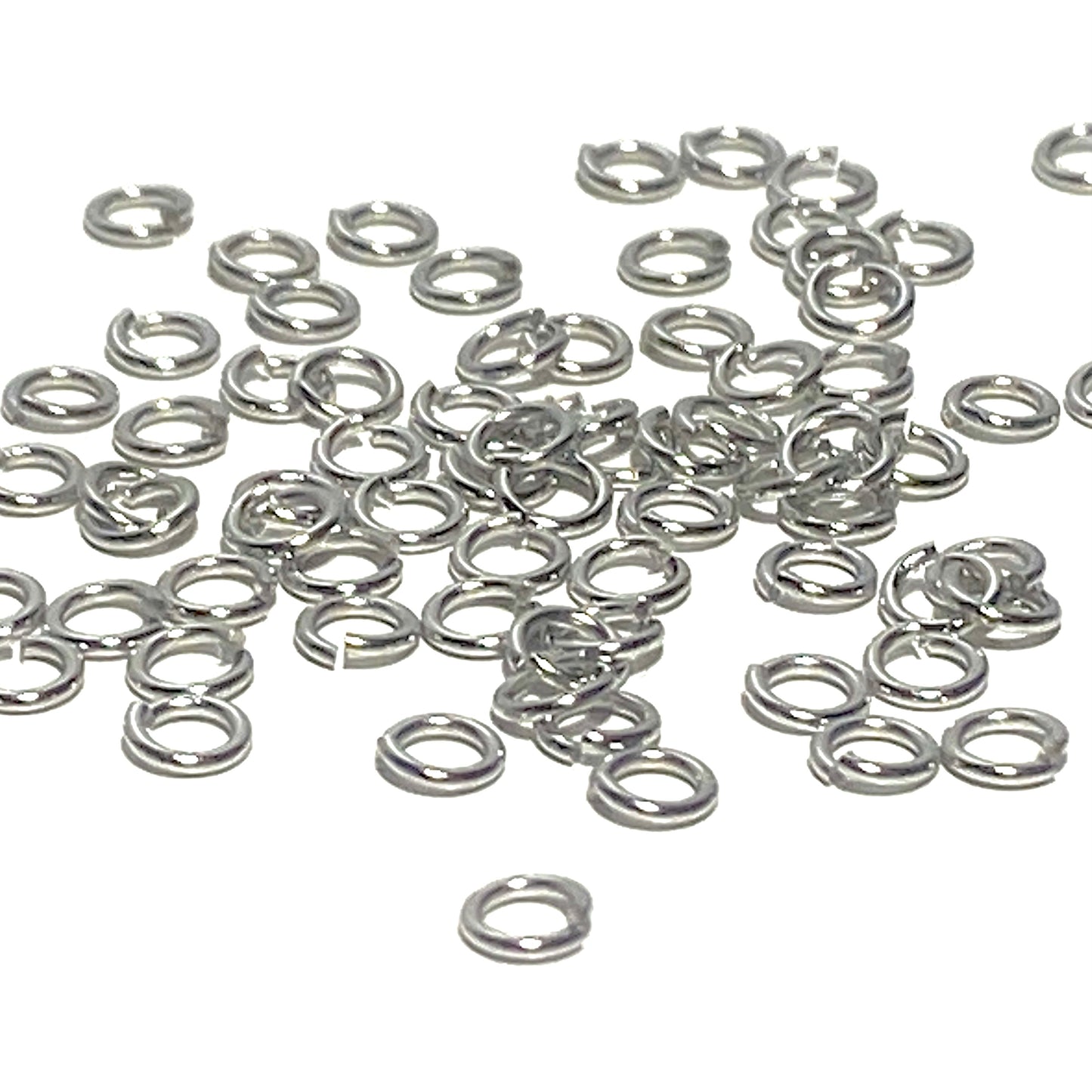 Bindings silver 4mm