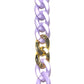 Large plastic chain Purple