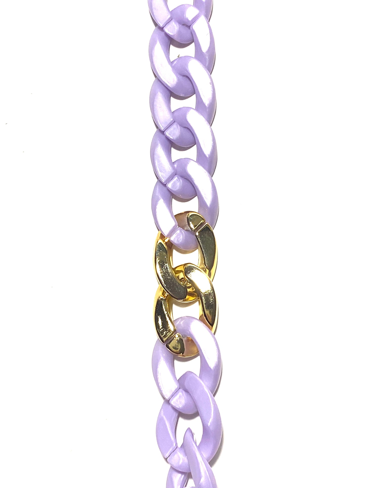 Large plastic chain Purple