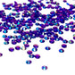 Strass stenar Lila
