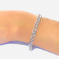 Armband kedja platinum