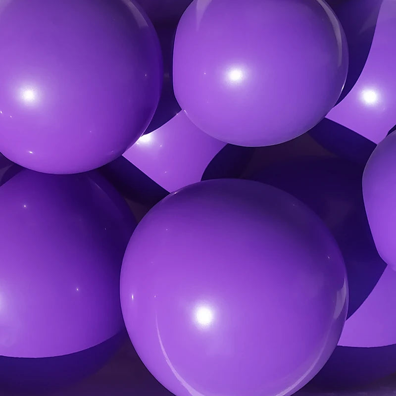 Candy color stora Latex Ballonger