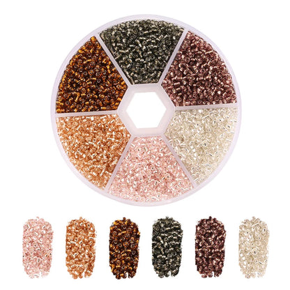 Pärllådor med Seed Beads 2 mm