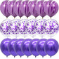 20-40st ballong paket olika färger