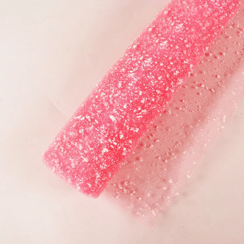 Glitter tyll tyg