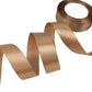 Satin ribbon Brown