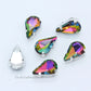 Droppformade strass stenar man syr fast