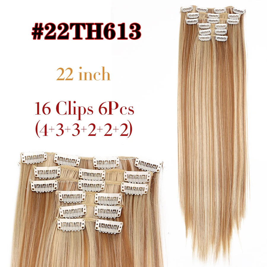 Hair extensions rakt/ lockigt