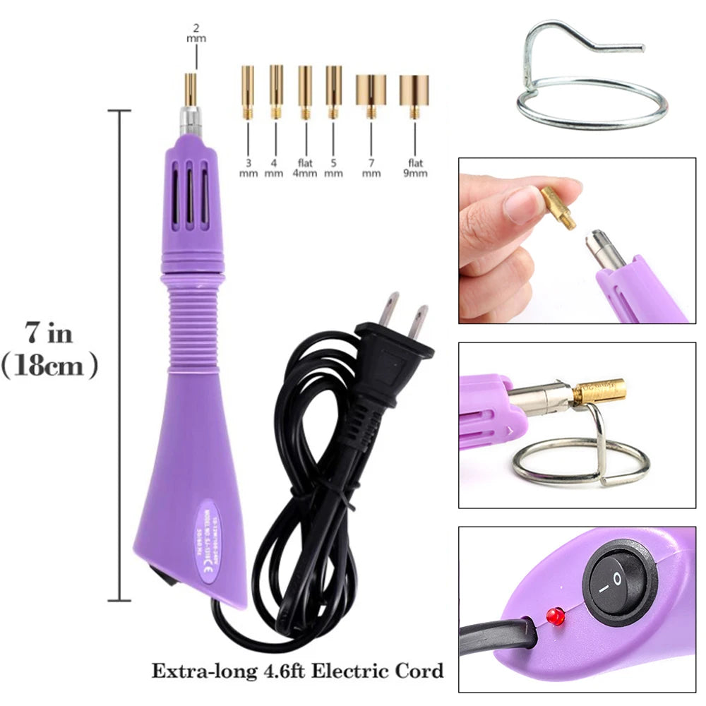 Rhinestone hot fix applikator