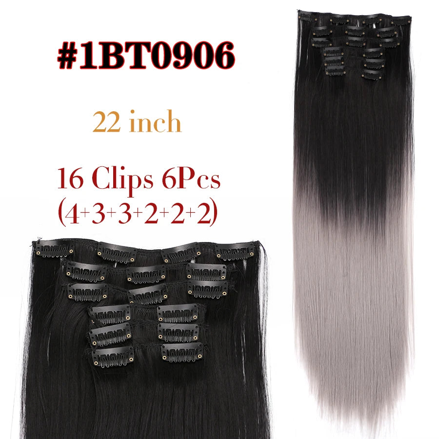 Hair extensions rakt/ lockigt