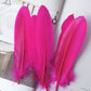 Goose feathers 10-15cm 28pcs different colors