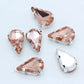 Droppformade strass stenar man syr fast