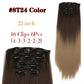 Hair extensions rakt/ lockigt