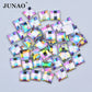 Fyrkantiga Strass stenar ej hot fix
