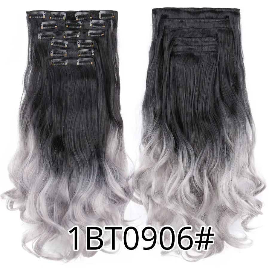 Hair extensions rakt/ lockigt