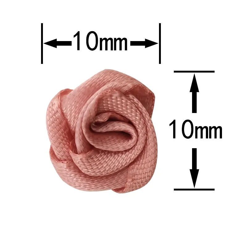 (Mini tyg blommor