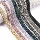 Strass band hot fix mixade färger