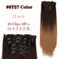 Hair extensions rakt/ lockigt