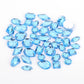 Mixed packaging with rhinestones in different shapes