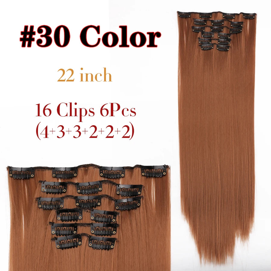 Hair extensions rakt/ lockigt